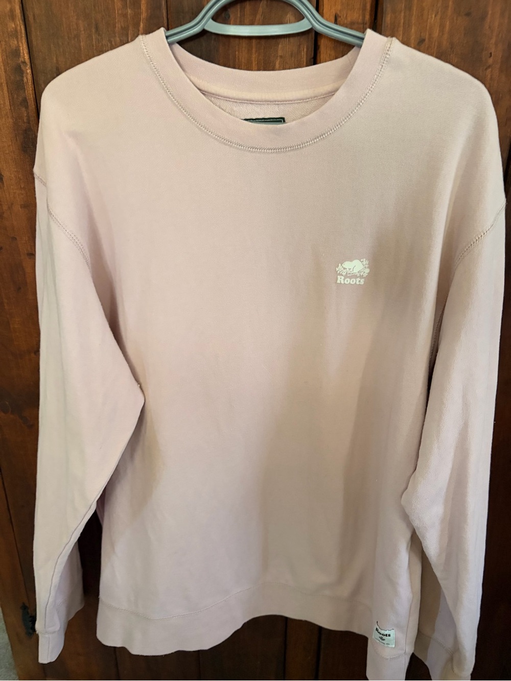 Roots Women’s Crewneck Sweater in Mauve